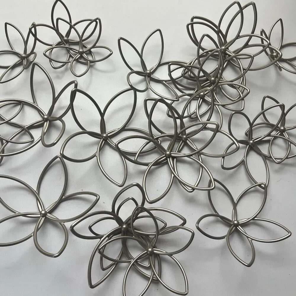 Artist Metal Wire Flower / Wall Art Decor